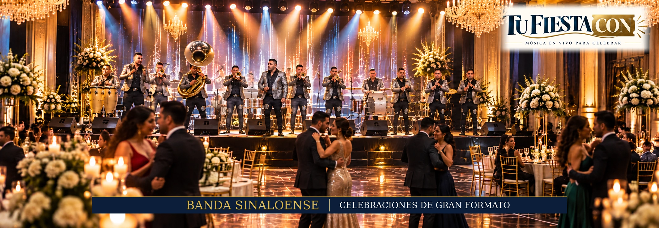 Presentación musical de Banda Sinaloense
