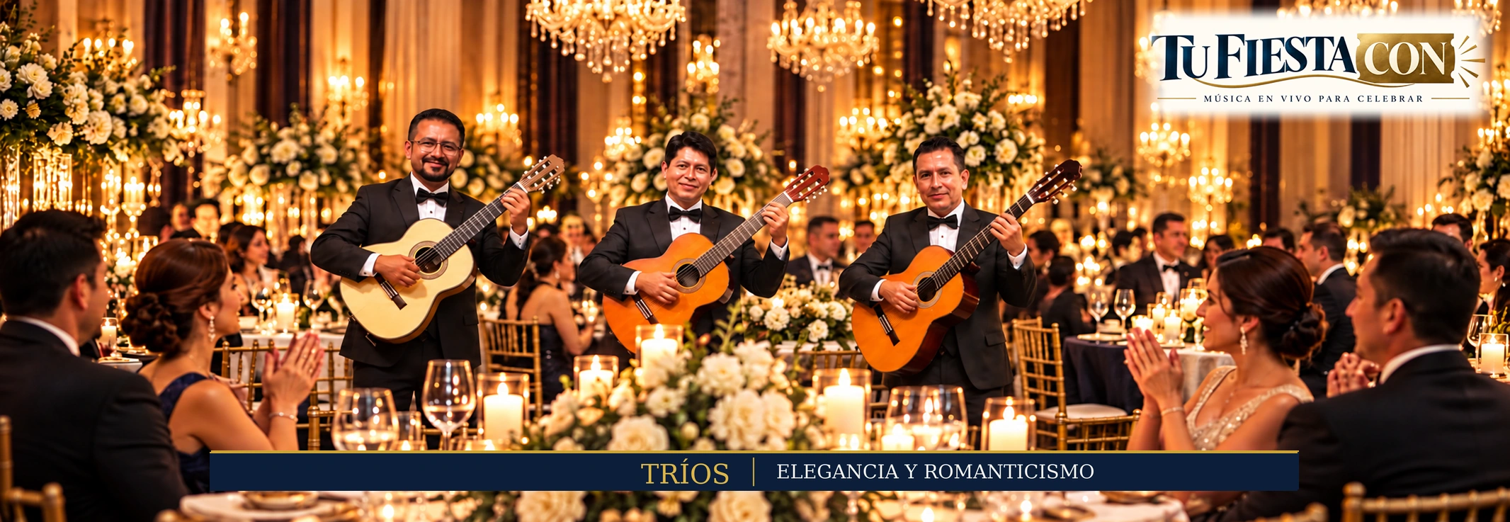 Presentación musical de Tríos Musicales
