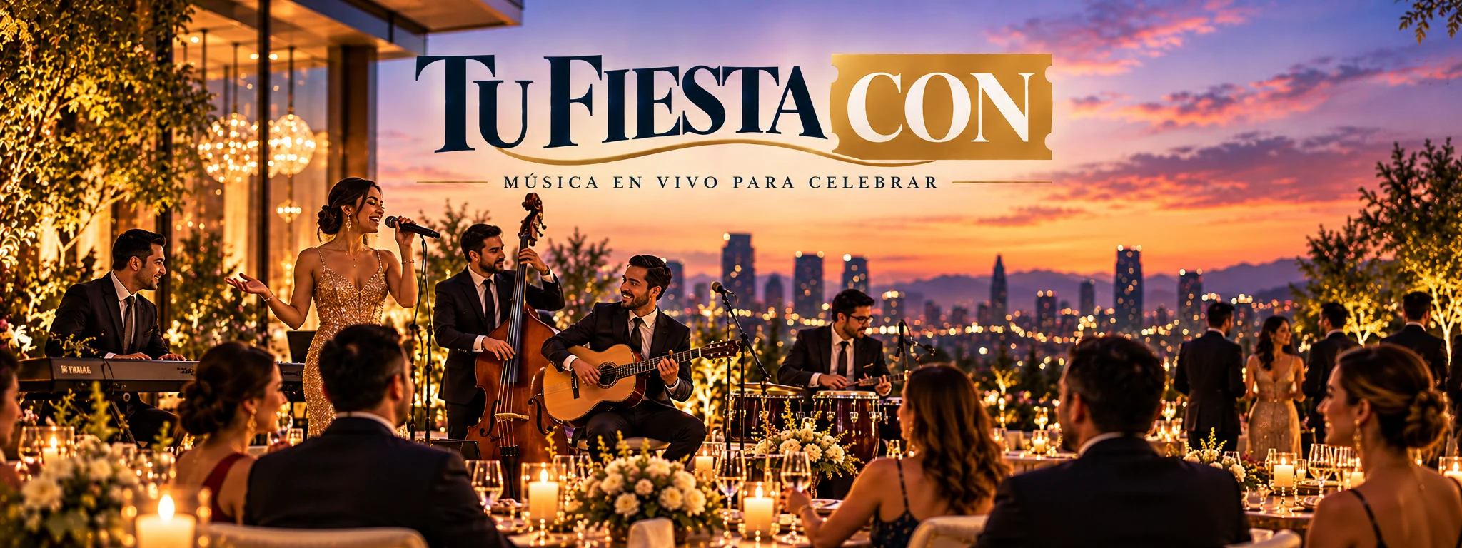Tu Fiesta Con: música en vivo para celebraciones y eventos