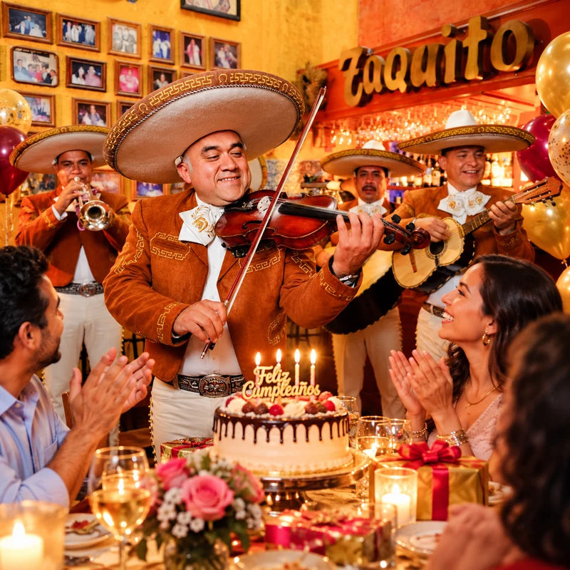 Mariachis para cumpleaños — Tu Fiesta Con